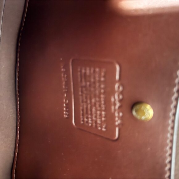 NWT! COACH Brooklyn 28 Shoulder Bag in Maple - Picture 11 of 16